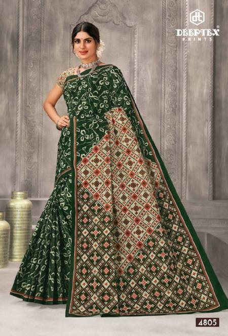 Mother India Vol 48 By Deeptex Daily Wear Sarees Catalog
